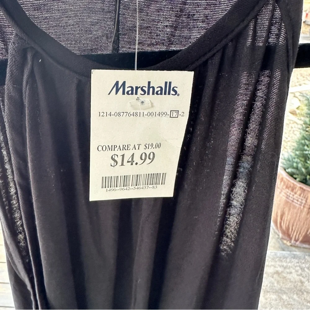 Olivia Rae - Flowy long dress - Black - S - Picture 5 of 5